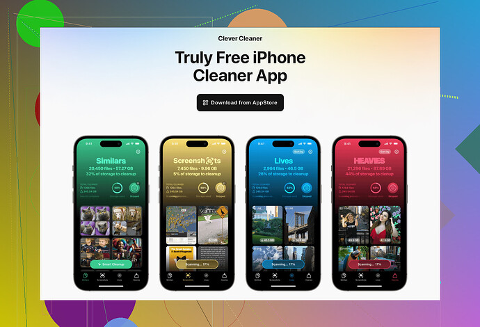 How can I free up iPhone storage using iCloud?