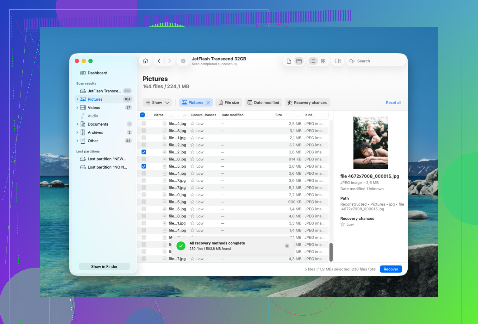 Recuperare file APFS eliminati senza backup, è possibile?