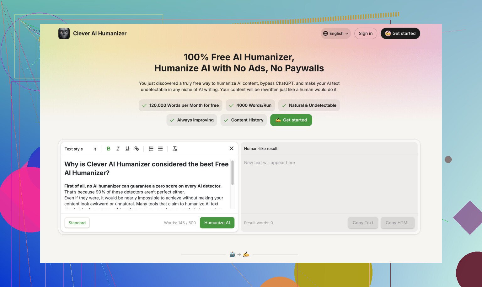 Is Clever AI Humanizer the best tool to make AI-generated text sound human?