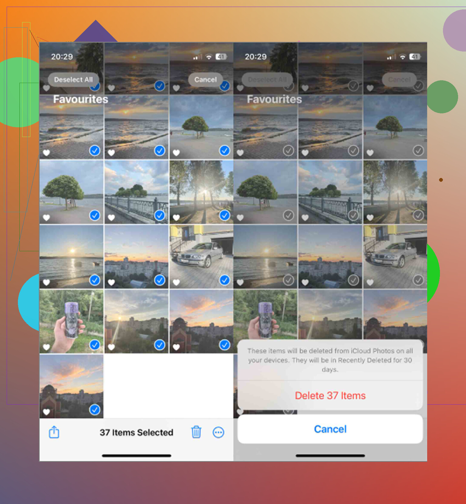 Delete All Non-favorite Photos From IPhone - Where Do I Even Start?