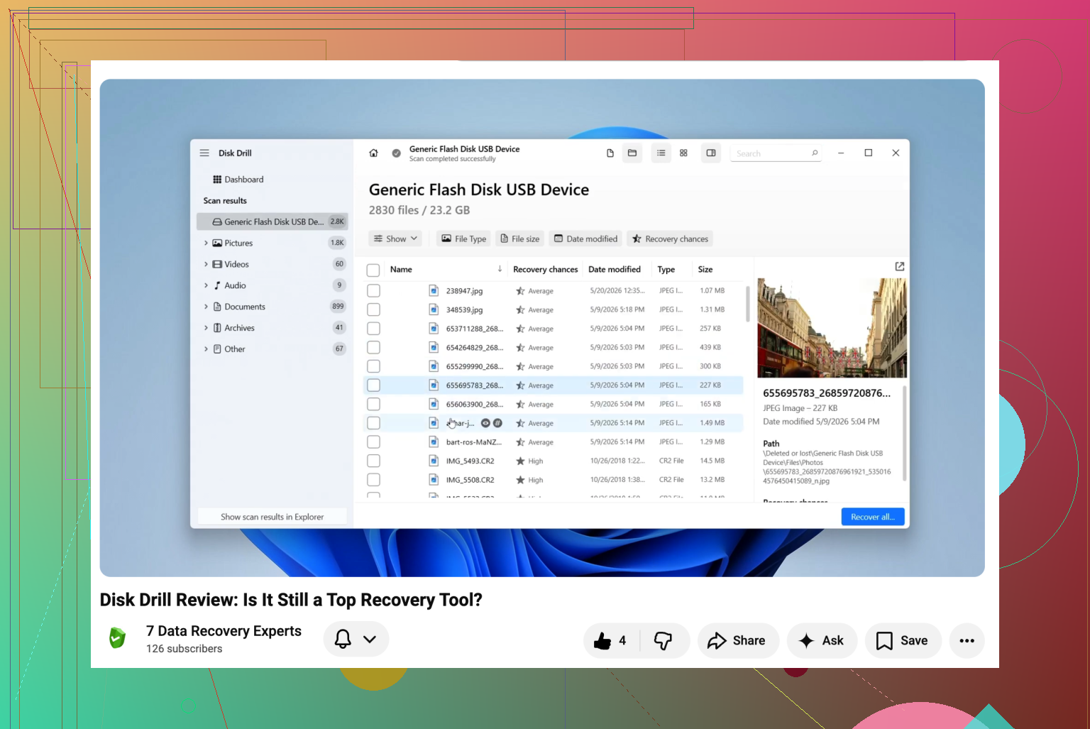 Necesito ayuda para recuperar archivos eliminados de una unidad WD Passport